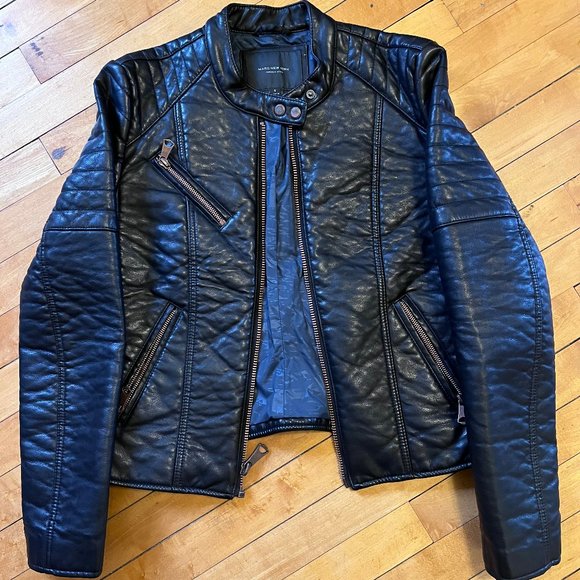 Andrew Marc Leather Women's Jacket Size S - Picture 1 of 4